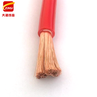 AWG 6 5 4 3 2 1 1/0 Fils électriques en PVC Fil électrique flexible Conducteur en cuivre Câble d'isolation de bâtiment pour divers