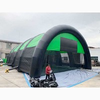 Arène de paintball gonflable de haute qualité, vente chaude, dôme portable, tente de paintball