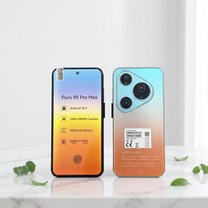 สมาร์ทโฟน Pura90 Pro Max 5G ราคาประหยัด ใหม่เอี่ยม ขนาด 7.3 นิ้ว 16GB 512GB Snapdragon 8 Gen3 Android16 แบตเตอรี่ 5000mAh ปลดล็อคแล้ว สั่งซื้อจำนวนมาก - Product Image 1