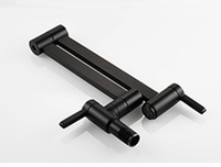 Moderne Flexible En Laiton Cuisine Pli Robinet D'eau Noir Mat Pot Filler Robinet