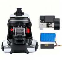Máquina de corte de llaves CNC 2M2 TANK II Pro para llaves de casa, Mul-T-lock, Dimple y multipunto con abrazadera FO21 y batería