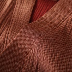 Camisón para mujer Albornoz largo para mujer Camisón de algodón puro Ropa Batas de dormir de noche para mujer - Product Image 3