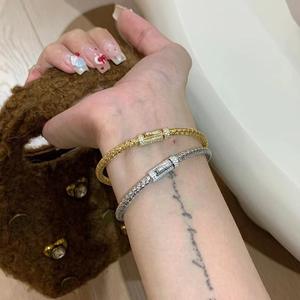 Bracciale da Donna Classico in Argento Sterling Placcato Oro e Oro Rosa da Fabbrica all'Ingrosso <span class=keywords><strong>Gioielli</strong></span> Fai-da-Te - Product Image 4