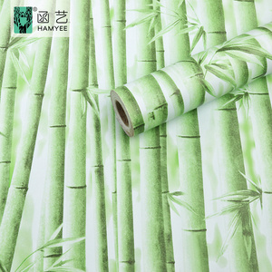 Papel tapiz autoadhesivo de PVC <span class=keywords><strong>para</strong></span> pared papel tapiz autoadhesivo verde - Product Image 2