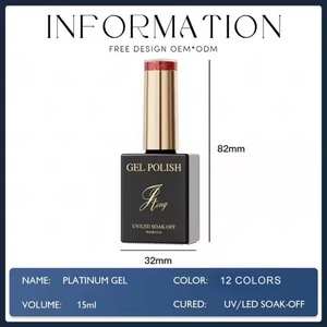 JTING - Colección de Esmaltes de Gel Platino Brillante de Alta Densidad en 12 Colores, Esmalte de Uñas de Gel Platino con Purpurina, OEM - Product Image 2