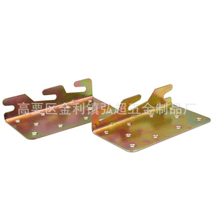 Furniture Hinge <b>Bracket</b> 34x82x150mm Galvanized Iron Antirust Surface Mount Minimalist Design Home Use - Product Image 3