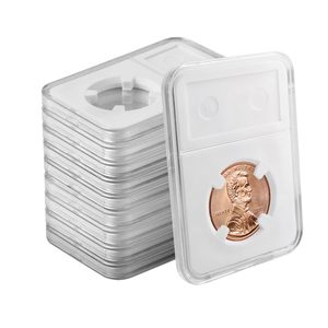 Support de présentation pour pièces de monnaie Morgan Silver Dollar, avec capsule de sécurité à quatre points, étui de collection - Product Image 1