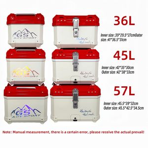 Nuevas cajas traseras de motocicleta ABS 36L 45L 57L Top Case impermeable PP <span class=keywords><strong>maleta</strong></span> de viaje para motociclismo - Product Image 6
