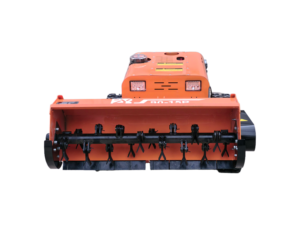 Tondeuse <span class=keywords><strong>à</strong></span> <span class=keywords><strong>gazon</strong></span> robotisée télécommandée tout-terrain pour jardin, avec lames de meuleuse <span class=keywords><strong>à</strong></span> bois et lame de marteau personnalisées - Product Image 4