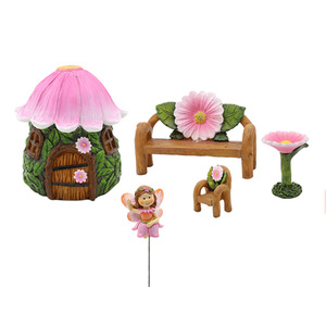 Miniatures en résine, accessoires de jardin féerique, bricolage, maison de poupée, Kit d'ornements pour la décoration de la maison de poupée - Product Image 1