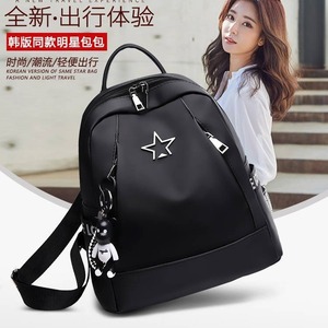 Mini <span class=keywords><strong>sac</strong></span> <span class=keywords><strong>à</strong></span> <span class=keywords><strong>dos</strong></span> de conception de la mode des femmes avec la fermeture <span class=keywords><strong>à</strong></span> glissière faite de matériel d'Oxford - Product Image 1