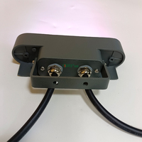 Zusammenklappbare 24V DC LED-Baumumarmungsleuchte RGBW 6 LEDs 12W IP66 Aluminium Garten DMX512 Controller Baumlampe YY-TG5B