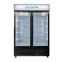 Fabricant chinois de vitrine réfrigérée verticale en verre transparent, réfrigérateur à boissons froides, refroidisseur