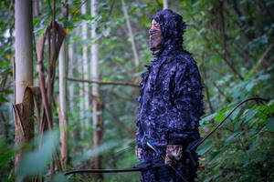 Costume de camouflage à motif python 3D - Product Image 3