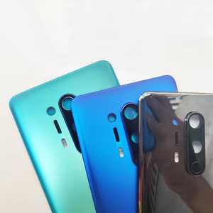 กระจกหลังโทรศัพท์คุณภาพดีสำหรับ OnePlus 8 Pro พร้อมฝาครอบด้านหลัง เลนส์กล้อง และกาว - Product Image 5