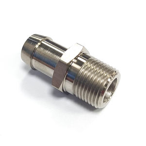 1/2NPT-5/8 адаптер для шланга впускного коллектора, аксессуары для шланга для автомобильного двигателя, хромированная сталь, общий соединитель для труб - Product Image 2