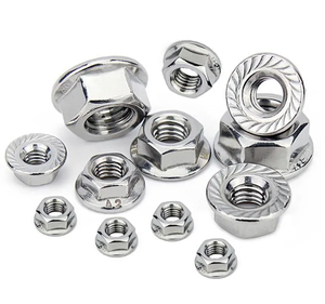 Thép không gỉ SS mù răng cưa mặt bích chèn t đồ nội thất mặt bích <span class=keywords><strong>Hex</strong></span> <span class=keywords><strong>Nuts</strong></span> M2 M3 M4 M5 M6 M7 M8 M9 M10 M15 M30 cho các loại hạt - Product Image 4