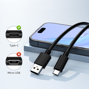 USB3.0 Type-<span class=keywords><strong>C</strong></span> để Loại-<span class=keywords><strong>C</strong></span> <span class=keywords><strong>C</strong></span>áp 5gbps 3A sạ<span class=keywords><strong>c</strong></span> nhanh nylon bện che chắn <span class=keywords><strong>C</strong></span>áp <span class=keywords><strong>USB</strong></span> cho điện thoại di động TV Video - Product Image 5