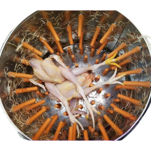 Machine à épiler les plumes de volaille – Épluchage rapide des plumes et nettoyage – Doigts en caoutchouc pour l'industrie alimentaire - Product Image 3