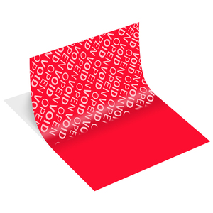 Étiquette de sécurité anti-effraction personnalisée VOID, autocollant de garantie anti-effraction - Product Image 1