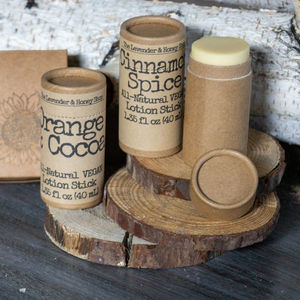 Emballage de gloss à lèvres de luxe en forme de cylindre, écologique, en papier kraft, avec logo personnalisé, tubes en carton pour cosmétiques et déodorants - Product Image 3