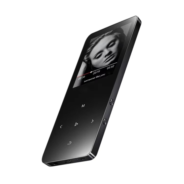 Portable 16GB 1.8 Inch Touch Screen Metal Wireless MP3 HiFi Sound Music Player