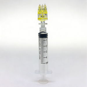 Aguja <span class=keywords><strong>de</strong></span> <span class=keywords><strong>Mesoterapia</strong></span> Desechable Multiusos, Aguja <span class=keywords><strong>de</strong></span> Cristal <span class=keywords><strong>de</strong></span> 5 Puntas, <span class=keywords><strong>32G</strong></span> - Product Image 1