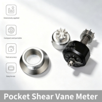 Soil Lab Metal Pocket Vane Shear Soil Sample Shear Strength Pocket Penetrometers ASTM D2573