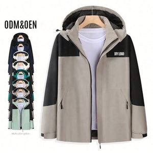Unisex Windproof Waterproof Customized Men's Women's Cardigan Zipper Mountaineering <b>T</b>-Shirt Plus Size Eco-Friendly - Product Image 1