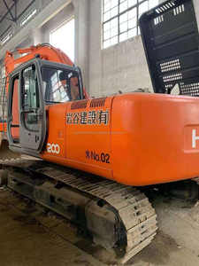 Excavadora Hitachi usada original de alto rendimiento Excavadora Hitachi ZX200 usada Excavadora sobre orugas Hitachi ZX200 usada - Product Image 2