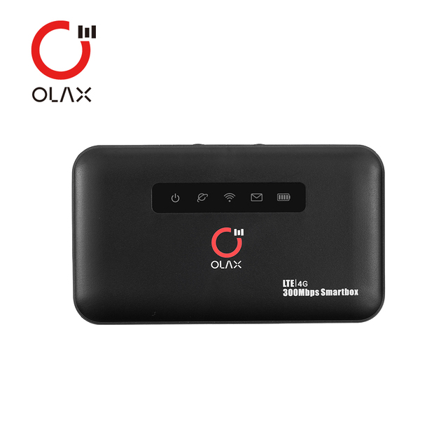 OLAX MF6875 4G LTE Pocket Wifi Wireless Mobile Router with Strong Power 2600 MAh Battery