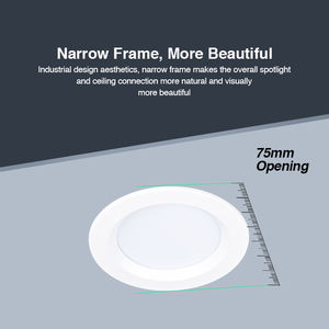 Nouveau décor intérieur mince plafonnier encastré Led Spot AC180-265V aluminium intérieur Dimmable encastré Downlight - Product Image 3