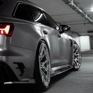 Rines Forjados Monobloque Escalonados de Aleación de Aluminio Personalizados de 21 22 Pulgadas 21x10.5j 22x10.5j 5x112 para Audi <span class=keywords><strong>RS</strong></span> <span class=keywords><strong>6</strong></span> 2015 <span class=keywords><strong>RS</strong></span> Avant - Product Image 4