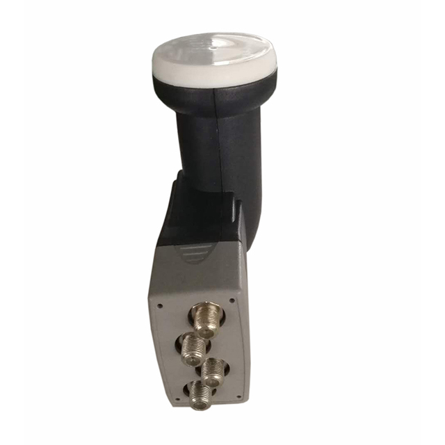 Quattro LNB Ku Band 4 Outputs LNB LNBF for Satellite Antenna V and H Separatedly LNB