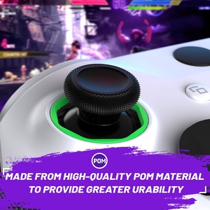 Anillos decorativos octogonales de repuesto de diseño renovado en verde para el control de Xbox Series X/S, versión EXtremeRate ASR. - Product Image 5