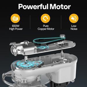 Multifunction Electric Dough <b>Mixer</b> 10L Stainless Steel Mixing Bowl Planetary Stand <b>Mixer</b> for Home Kitchen Cake & <b>Bread</b> Baking - Product Image 5