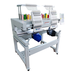 2 đầu số hóa lớn Bo mạch chủ thiết kế PCB màu sắc thay đổi máy thêu động cơ trên Áo thun vải thời trang váy - Product Image 1