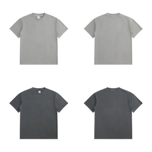เสื้อยืดพิมพ์ลายวินเทจทรงปกติสำหรับผู้ชาย คุณภาพสูง ผ้าฝ้าย 100% ซักย้อมแบบแอซิดวอช พิมพ์ลายด้วยเทคนิคซิลค์สกรีน ป้องกันการเป็นขุย - Product Image 3