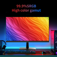 Écran d'ordinateur incurvé pour joueurs personnalisé de 24, 27, 32, 34 pouces, 2K, 4K, 165 Hz, 240 Hz, écran LCD pour joueurs