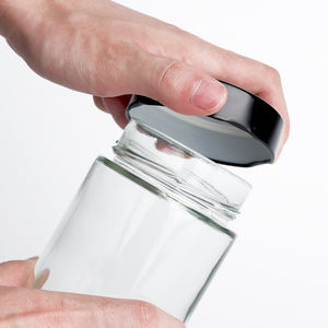 Prix usine 100ml 180ml 8oz petits pots de confiture en verre à tube rond avec couvercle profond stockage cornichon alimentaire avec couvercle profond à vis - Product Image 2