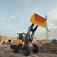 Harga Pabrik Wheel Loader Hidrolik Depan Belakang Efisiensi Tinggi Diesel Mini Semua Medan Daya Tahan Lama Tenaga Besar Bersertifikasi CE ISO