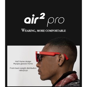 Gafas Inteligentes <span class=keywords><strong>XREAL</strong></span> <span class=keywords><strong>Air</strong></span> 2 Pro, Captura de Video 4K, Ajuste de Distancia Interpupilar, Proyección Aérea Electrocrómica Portátil - Product Image 6