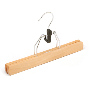Cintre pour jupe en bois pour femmes, fait main, permet d'économiser <span class=keywords><strong>de</strong></span> l'espace - Product Image 1