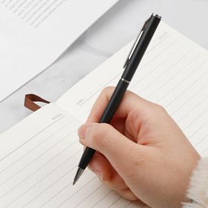 Aluminium <b>Pen</b> Slim Metal Ballpoint <b>Pen</b> for Hotel High Quality Classic Customized Logo Printing Black Sports Promotional <b>Pen</b> - Product Image 5