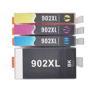 Cartouche d'<span class=keywords><strong>encre</strong></span> jet d'<span class=keywords><strong>encre</strong></span> compatible couleur premium 902XL 902 906 XL 906XL pour HP902 pour imprimante <span class=keywords><strong>HP</strong></span> <span class=keywords><strong>Officejet</strong></span> <span class=keywords><strong>Pro</strong></span> 6968 6970 complète - Product Image 1