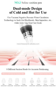 Nouvelle machine faciale professionnelle Hydra Beauty Salon 14 en 1, soin de la peau à l'oxygène, injection, traitement de l'acné du visage et du corps pour un usage domestique - Product Image 3