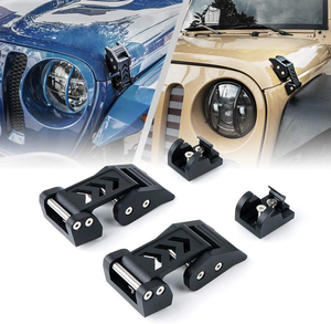 Kit de pestillo de capó de aleación de aluminio de alta resistencia N2 para Jeep Wrangler JK y <span class=keywords><strong>2007</strong></span> + Jeep Wrangler JL 2018-2018 - Product Image 6