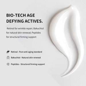 Lotion Visage au Bakuchiol et Peptides pour Raffermir la Peau Relâchée, Lifting Précis, Renouvellement Cutané 150ml OEM Tous Types de Peau pour Femmes - Product Image 2
