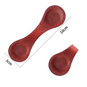 Segnalibri Vintage in pelle logo personalizzato PU Bookmarklet magnetico per gli studenti insegnanti <span class=keywords><strong>libro</strong></span> - Product Image 2