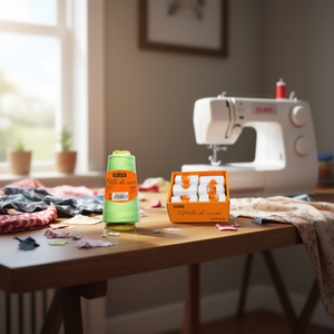 Ilan Sewing Thread 2750 M Green Color For Sewing <b>Machines</b> And <b>Hand</b> <b>Stitching</b> - Product Image 2